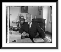 Historic Framed Print, Com. Wm. Spry Gen'l Land ofc., [4/6/29],  17-7/8" x 21-7/8"