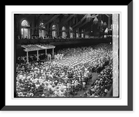 Historic Framed Print, Commencement exercises, Annapolis, 6/6/29 - 3,  17-7/8" x 21-7/8"