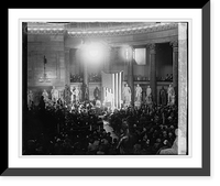 Unveiling La Follette Statue, 4/26/29, Historic Print