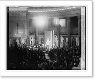 Unveiling La Follette Statue, 4/26/29, Historic Print
