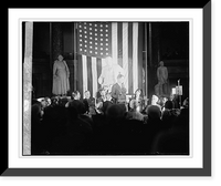 La Follette Statue unveiling, 4/29/29, Vintage Print