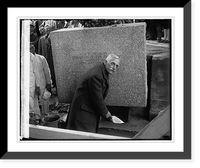 Secty. Mellon laying cornerstone of Internal Revenue Bldg., 5/20/29, Vintage Wall Art