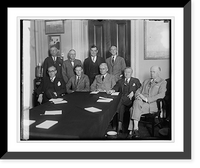 Historic Framed Print, Congressional Airport Com., 4/30/29,  17-7/8" x 21-7/8"