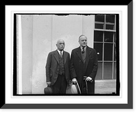 Historic Framed Print, Chas. S. Barrett, Col. Arthur W. Little, 5/1/29,  17-7/8" x 21-7/8"
