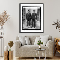Senor Don Julian Euciso & Alegandro E. Shaw, 5/15/29, Historic Print
