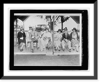 Mrs. Hoover at polo game, 6/19/29, Historic Reproduction