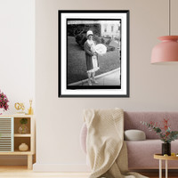 Miss Mary Stewart, 5/16/29, Historic Print
