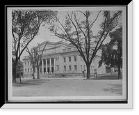 Historic Framed Print, Franklin Co. Memorial building, Columbus, Ohio,  17-7/8" x 21-7/8"