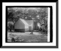 Hoover camp on the Rapidan, guest tents, 8/17/29, Historic Print