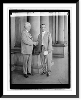 Theo. Roosevelt, Jr. & Secty. of War Good, 9/11/29 Classic, Historic Reproduction