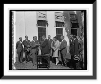 Pres. Hoover presenting Presidents Cup to Richard F. Hoyt, 10/10/29, Antique Print
