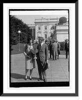 Richard Hoyt & daughter Eleanor, 10/10/29, Antique Wall Art