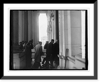 Historic Framed Print, Funeral of Gen. T.E. Burton, 10/30/29 - 2,  17-7/8" x 21-7/8"