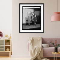 G. Aaron Younquist & children, 11/22/29 Classic, Historic Print