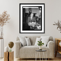 Historic Framed Print, Maj. Genl. Wm. Graham Everson, 10/25/29 - 2,  17-7/8" x 21-7/8"