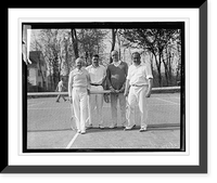 Historic Framed Print, Tennis C[hevy] Chase Club,  17-7/8" x 21-7/8"