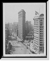 Historic Framed Print, Flat Iron [i.e. Flatiron] Building, New York, N.Y.,  17-7/8" x 21-7/8"