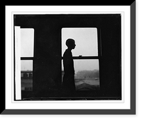 Historic Framed Print, [Silhouette] - 2,  17-7/8" x 21-7/8"