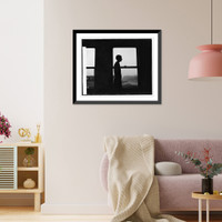 Historic Framed Print, [Silhouette] - 2,  17-7/8" x 21-7/8"