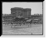 Historic Framed Print, The Chalfonte, Atlantic City, N.J.,  17-7/8" x 21-7/8"