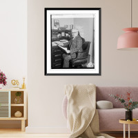 Historic Framed Print, [Unidentified] - 27,  17-7/8" x 21-7/8"