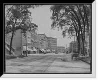 Historic Framed Print, Military Street, Port Huron, Mich.,  17-7/8" x 21-7/8"