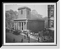 Historic Framed Print, King's Chapel, Boston, Mass. - 3,  17-7/8" x 21-7/8"