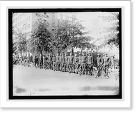 Historic Framed Print, Pershing parade, Sept. 17, 1919 - 3,  17-7/8" x 21-7/8"