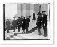 Historic Framed Print, Pres. H. Hoover - 4,  17-7/8" x 21-7/8"