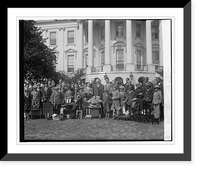 Historic Framed Print, Pres. H. Hoover - 6,  17-7/8" x 21-7/8"