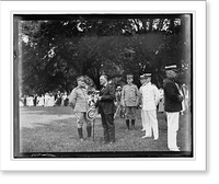 Sec. J. Daniels at mustering out of Yeoman & Marinettes, July 31, 1919, Antique Wall Art