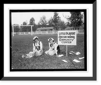 Historic Framed Print, Community Center girls, Central High meet, June 1919,  17-7/8" x 21-7/8"