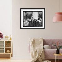 Historic Framed Print, Pan Amer. Union, 2nd Commercial Conference, Diego Manuel Chamorro, Minister of Nicaragua,  17-7/8" x 21-7/8"