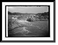 Historic Framed Print, Great Falls - 7,  17-7/8" x 21-7/8"