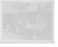 Historic Framed Print, Steam shovel, Livingstone Channel, Stony Island,  17-7/8" x 21-7/8"