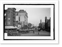 Historic Framed Print, Penna. Ave. from Treasury,  17-7/8" x 21-7/8" Historic Framed Print, Penna. Ave. from Treasury,  17-7/8" x 21-7/8"