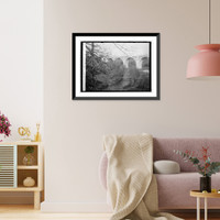 Historic Framed Print, Conn. Ave. bridge - 2,  17-7/8" x 21-7/8"