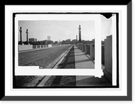 Historic Framed Print, Conn. Ave. bridge - 4,  17-7/8" x 21-7/8"