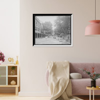 Historic Framed Print, West front of the Kittatinny [House], Delaware Water Gap, Pa.,  17-7/8" x 21-7/8"