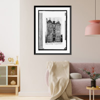 Historic Framed Print, St. Mary's Orphanage, Washington, D.C.,  17-7/8" x 21-7/8"