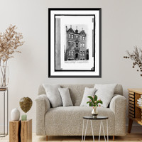 Historic Framed Print, St. Mary's Orphanage, Washington, D.C.,  17-7/8" x 21-7/8"
