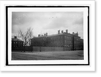 Historic Framed Print, Old Central High School,  17-7/8" x 21-7/8"