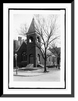 Historic Framed Print, Marvin M.E. Church,  17-7/8" x 21-7/8"