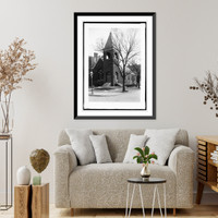 Historic Framed Print, Marvin M.E. Church,  17-7/8" x 21-7/8"