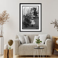 Historic Framed Print, Freeman children, Vienna, Va., [1912],  17-7/8" x 21-7/8"
