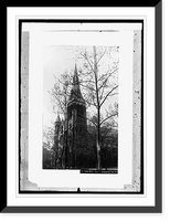 Historic Framed Print, St. Dominic's Catholic Church, Washington, D.C.,  17-7/8" x 21-7/8"