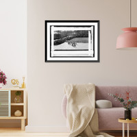 Historic Framed Print, Sufferage Parade, 3/3/1913,  17-7/8" x 21-7/8"