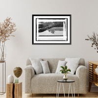 Historic Framed Print, Sufferage Parade, 3/3/1913,  17-7/8" x 21-7/8"