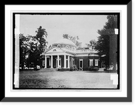 Historic Framed Print, Monticello,  17-7/8" x 21-7/8"