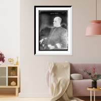 Admiral Sperry, seated, in uniform Classic, Vintage Wall Art